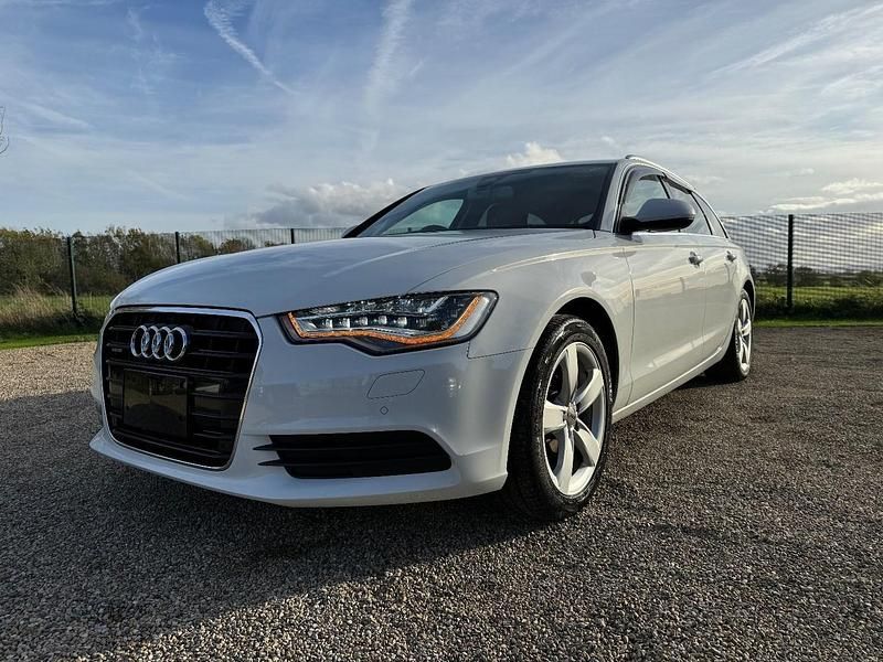 Used Audi A6 2012 White Sedan