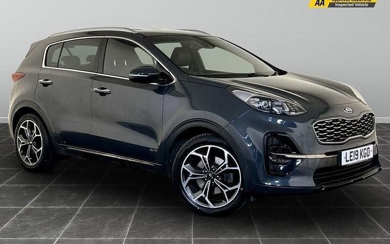 Grey Used 2019 Kia Sportage GT-Line SUV | £12,495 (Good price) - Image 1/2