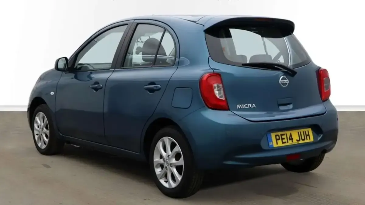 Used Nissan Micra Acenta 78 HP (57 kW) 2014 Blue Hatchback