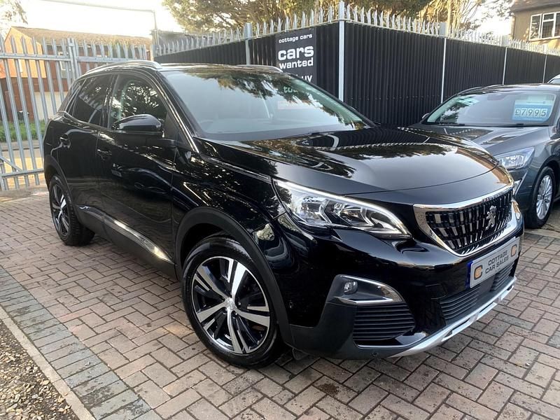 Used Peugeot 3008 Allure 130 HP (95 kW) 2018 Black SUV