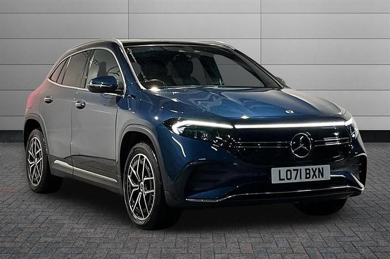 Blue Used 2022 Mercedes EQA250 AMG Line Premium SUV | £23,490 (Fair price) - Image 1/4