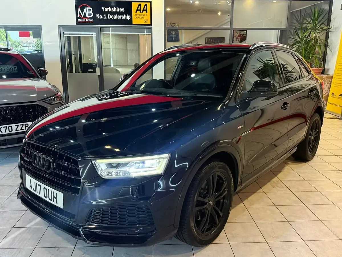 Used Audi Q3 S-Line 150 HP (110 kW) 2017 Black SUV
