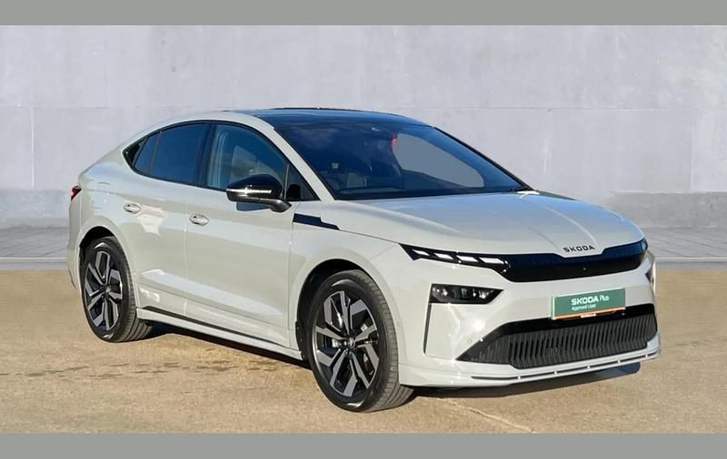 Meteor grey New 2025 Skoda Enyaq iV SportLine SUV | £42,290 - Image 1/4