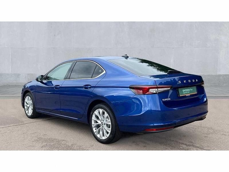 Used Skoda Superb SE L 148 HP (108 kW) 2025 Blue Hatchback