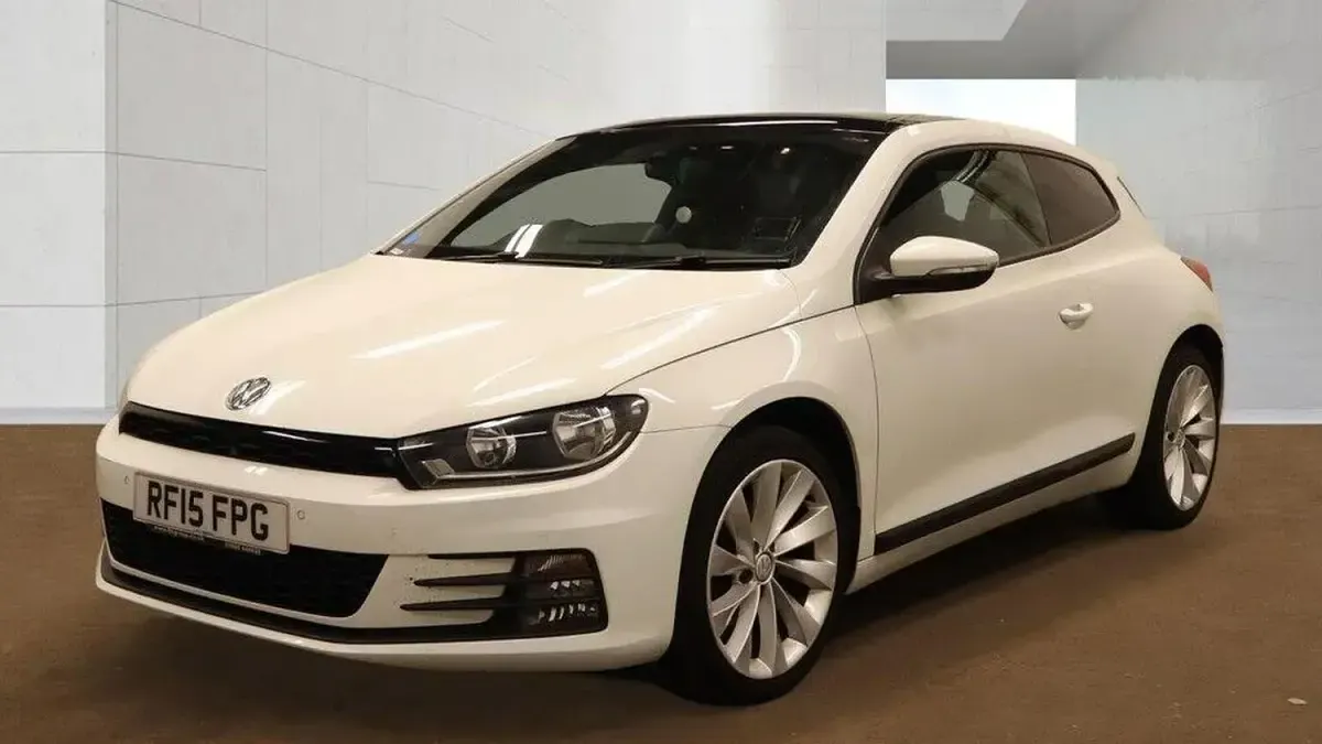 Used VW Scirocco GT 125 HP (91 kW) 2015 White Coupe