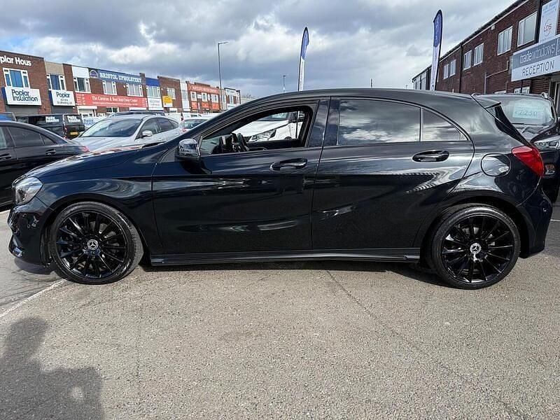 Used Mercedes A200 AMG Line Premium 2017 Black Hatchback