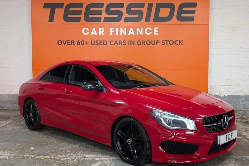 Red Used 2014 Mercedes CLA220 AMG Sedan | £8,995 (Fair price) - Image 1/1