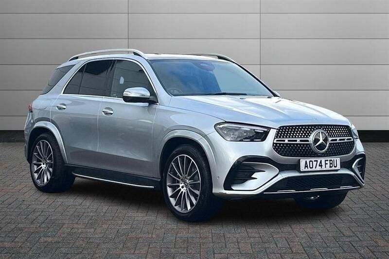 High tech silver Used 2024 Mercedes GLE450 AMG AMG line Estate | £65,950 (Fair price) - Image 1/4