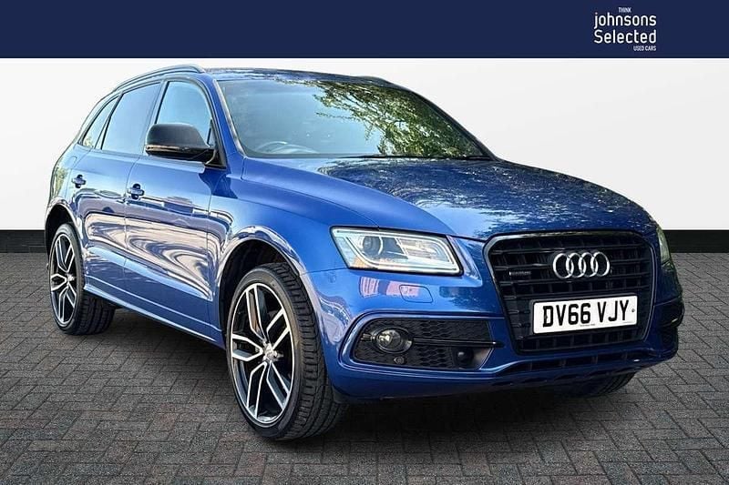 Blue Used 2016 Audi Q5 S-line plus SUV | £14,110 (Fair price) - Image 1/4