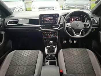 Used VW T-Roc R-line 150 HP (110 kW) 2022 Black SUV