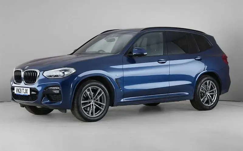 Used BMW X3 M Sport 292 HP (214 kW) 2021 Blue SUV