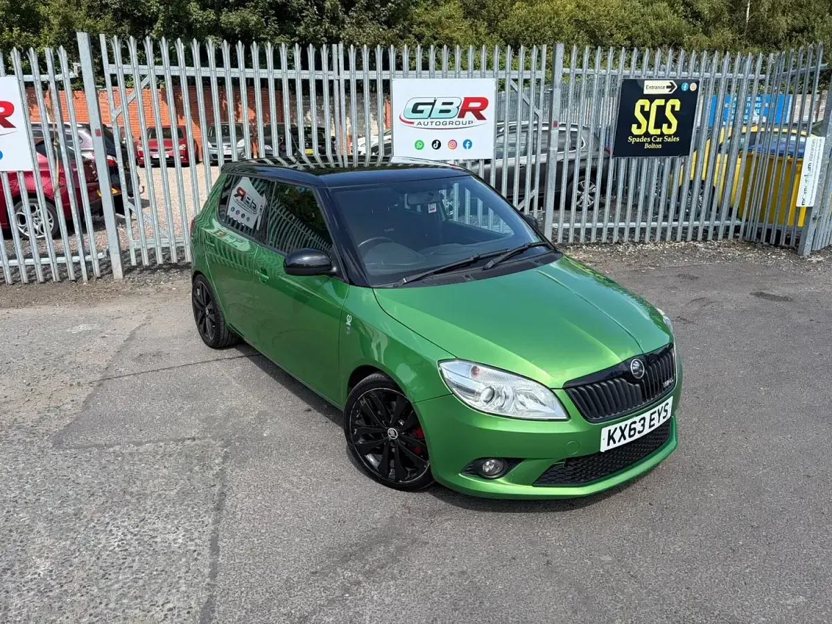 Used Skoda Fabia vRS 2013 Green Hatchback