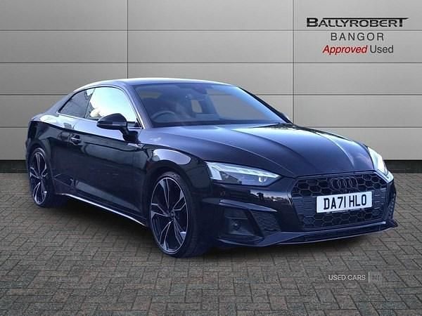 Used Audi A5 Black Edition 161 HP (118 kW) 2022 Black Coupe