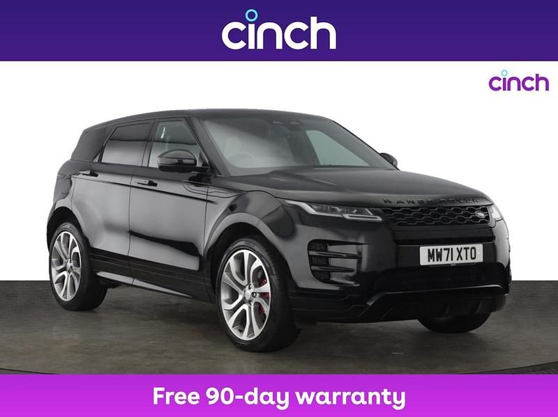 Black Used 2021 Land Rover Range Rover evoque Autobiography SUV | £29,099 (Fair price) - Image 1/3