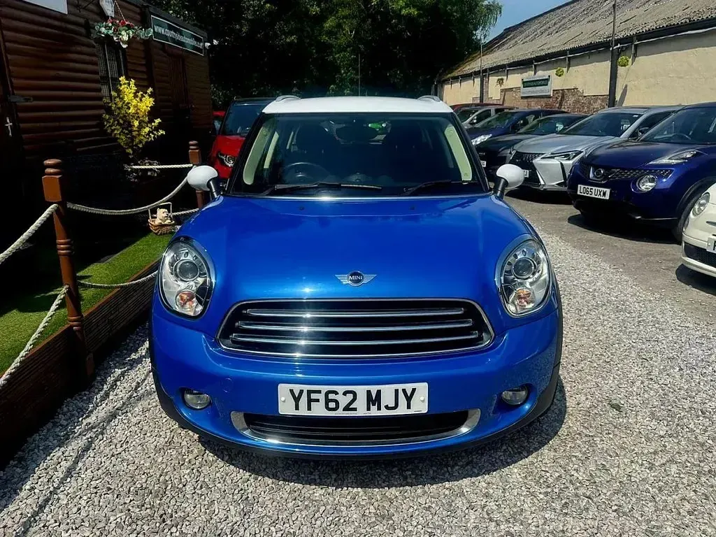 Used Mini Cooper D 112 HP (82 kW) 2012 Blue Hatchback