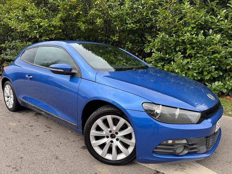 Used VW Scirocco GT 200 HP (147 kW) 2008 Blue Coupe