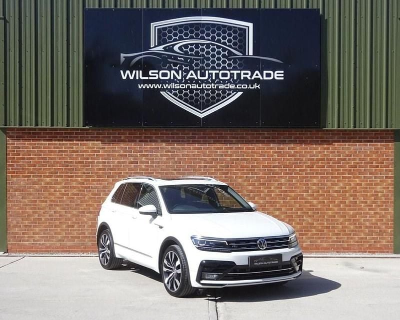 White Used 2018 VW Tiguan R-line SUV | £18,290 (Fair price) - Image 1/4