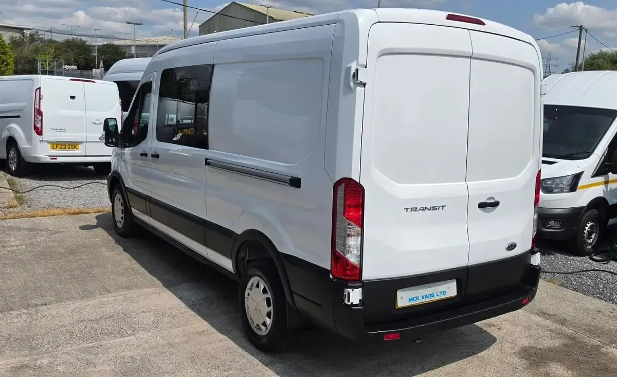 Used Ford Transit Trend 130 HP (95 kW) 2024 White Van