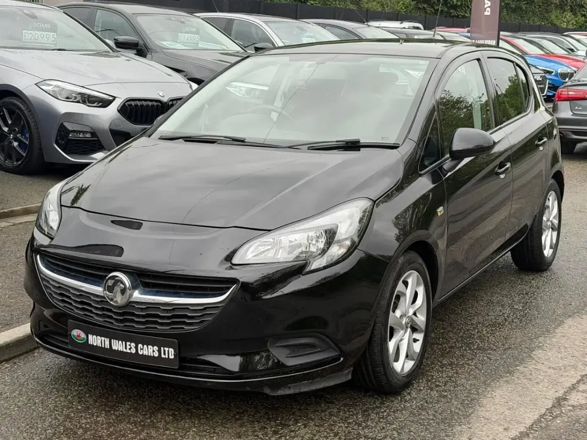 Used Vauxhall Corsa Sport 90 HP (66 kW) 2019 Black Hatchback