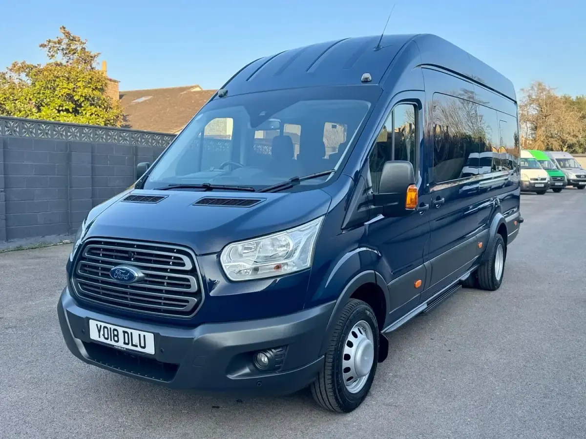 Used Ford Transit Trend 155 HP (114 kW) 2018 Blue