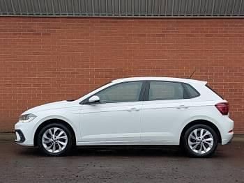 Used VW Polo Style 95 HP (69 kW) 2023 White Hatchback