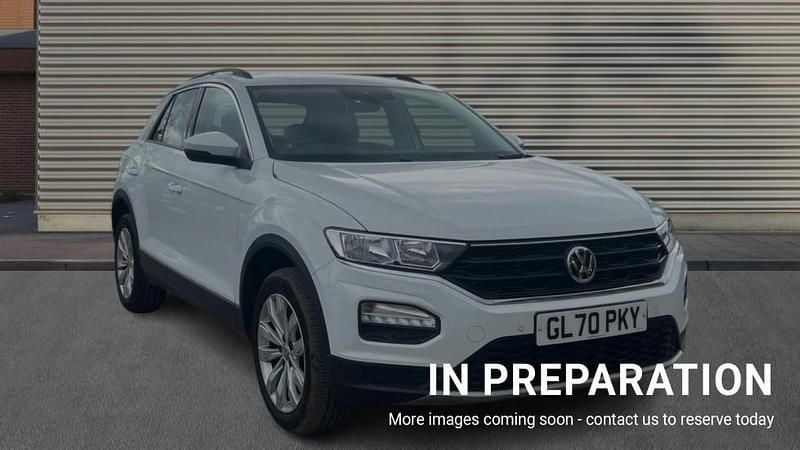 Used VW T-Roc SE 115 HP (84 kW) 2020 Pure white SUV