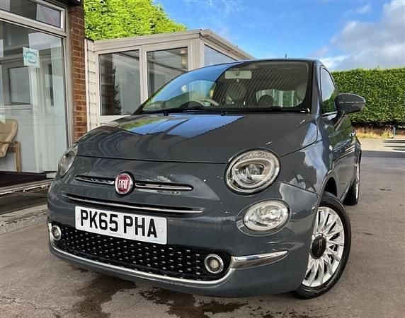 Grey Used 2015 Fiat 500 Lounge Hatchback | £5,695 (Fair price) - Image 1/1