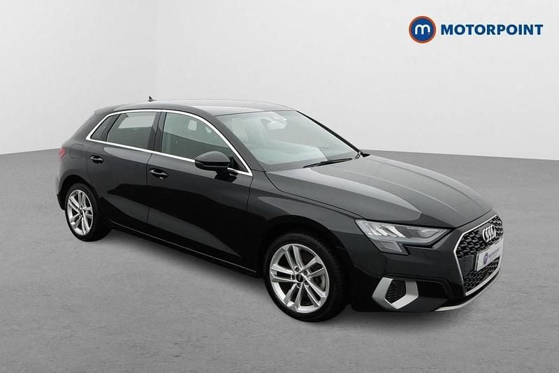 Black Used 2022 Audi A3 e-tron Sport Hatchback | £17,999 (Good price) - Image 1/4