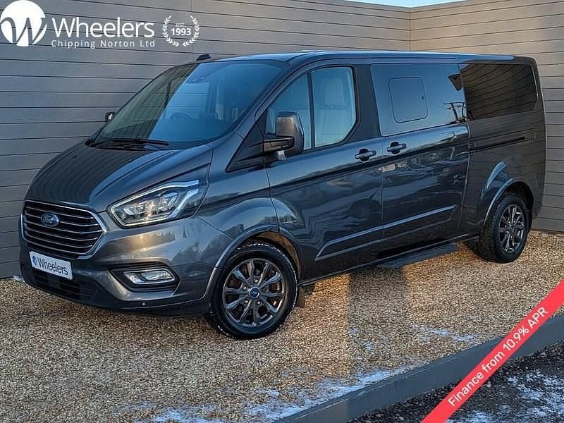 Magnetic (exclusive colour) Used 2021 Ford Tourneo Custom Titanium X Van | £21,990 (Expensive) - Image 1/4
