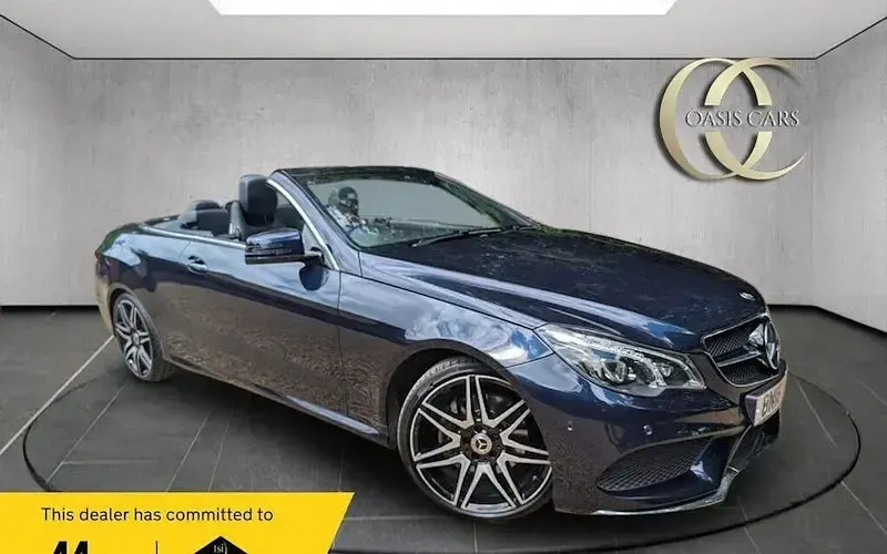 Used Mercedes E200 AMG line 184 HP (135 kW) 2016 Cabriolet