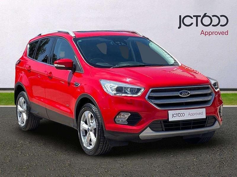 Red Used 2018 Ford Kuga Titanium X SUV | £11,000 (Fair price) - Image 1/4