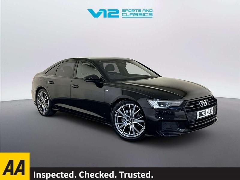 Used Audi A6 Black Edition 204 HP (150 kW) 2021 Black Sedan