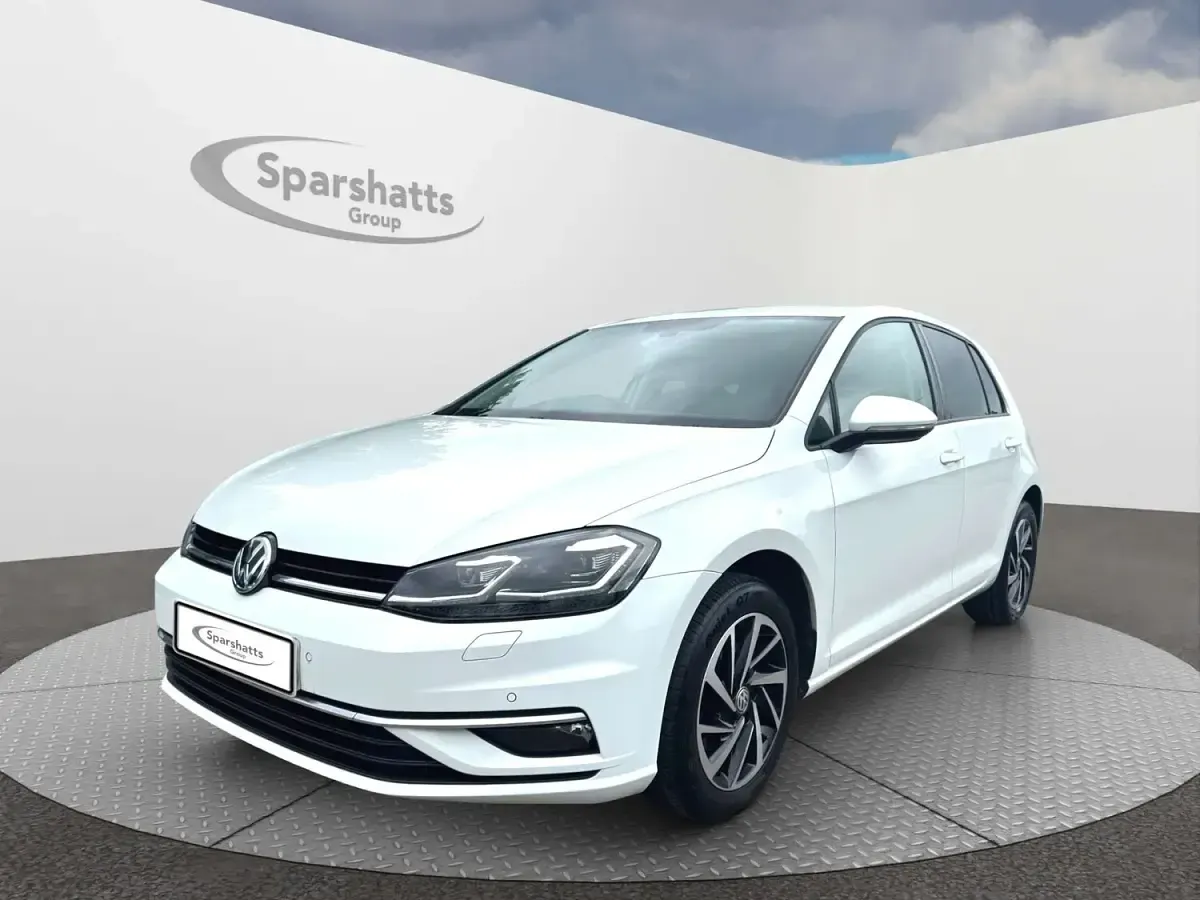 Used VW Golf VII Edition 115 HP (84 kW) 2020 White Hatchback