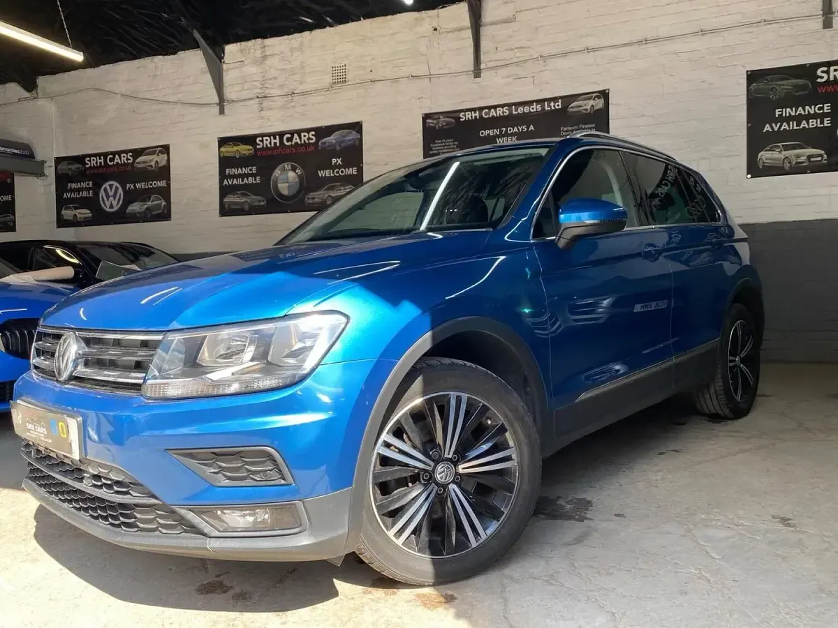Used VW Tiguan SE 150 HP (110 kW) 2018 Blue SUV