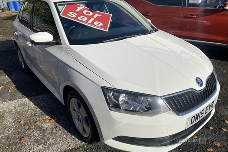 White Used 2015 Skoda Fabia SE Hatchback | £7,400 (Fair price) - Image 1/1