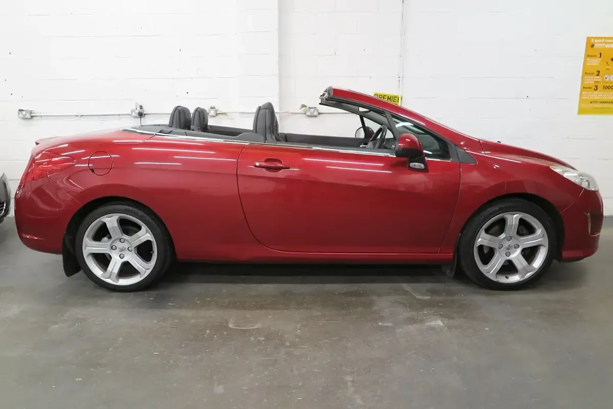 Used Peugeot 308 CC GTi 2009 Red Cabriolet