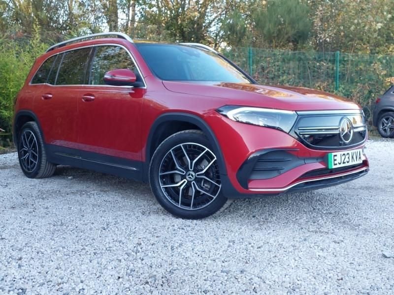 Red Used 2023 Mercedes EQB300 AMG Line Premium SUV | £30,998 (Fair price) - Image 1/4