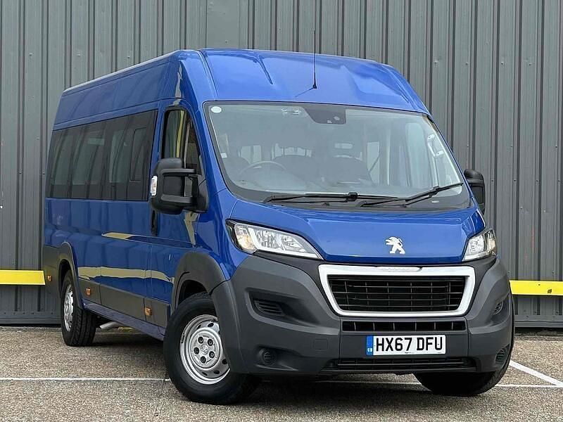 Blue Used 2017 Peugeot Boxer Premium Van | £16,795 (Fair price) - Image 1/4