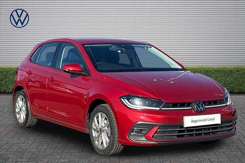 Used VW Polo Style 95 HP (69 kW) 2023 Red Hatchback