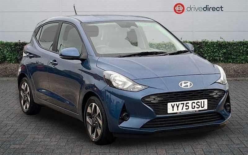 Pearl vibrant blue New 2025 Hyundai i10 Advanced Hatchback | £16,344 (Good price) - Image 1/4