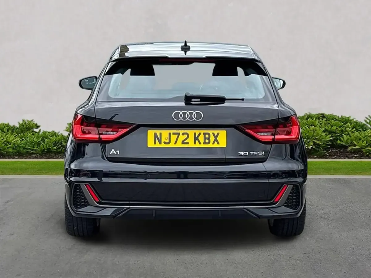 Used Audi A1 Sportback S-Line 110 HP (80 kW) 2022 Black Hatchback
