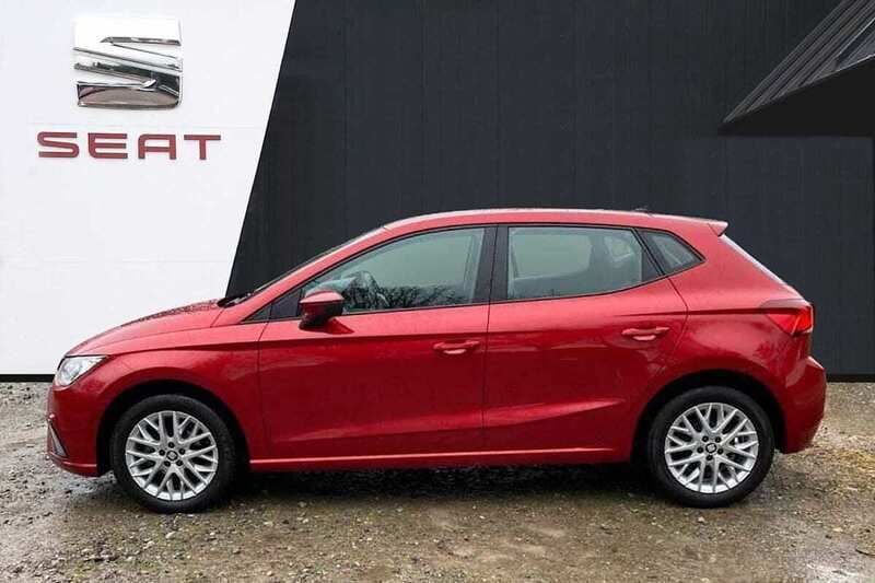 Used Seat Ibiza SE 95 HP (69 kW) 2020 Red Hatchback