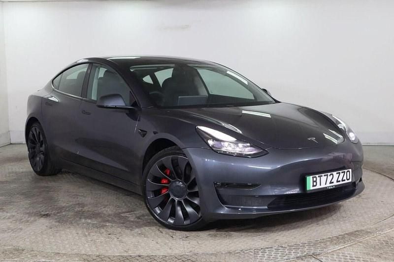 Used Tesla Model 3 Performance 82 kW (112 HP) 2022 Grey Sedan