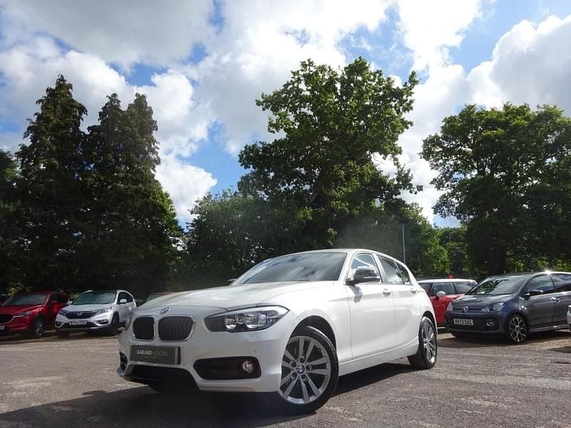 White Used 2015 BMW 118 Sport Line Hatchback | £11,295 (Fair price) - Image 1/4