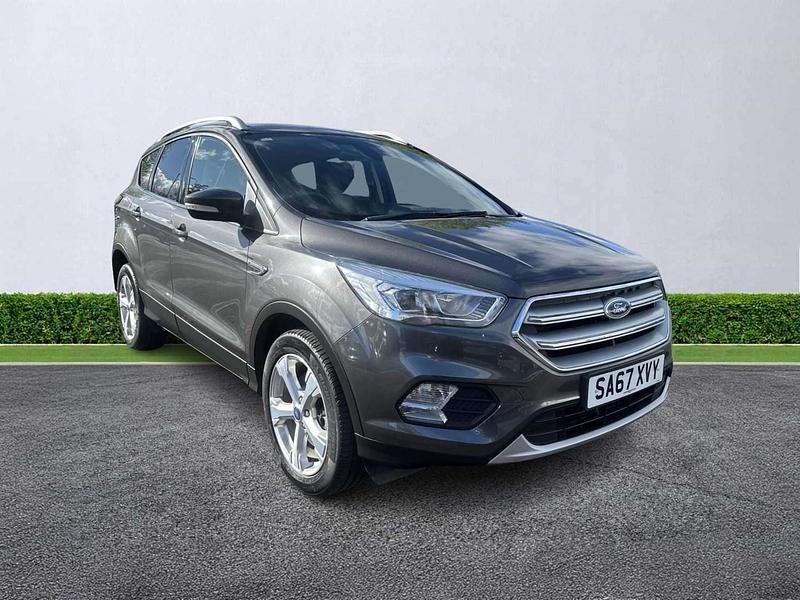 Used Ford Kuga Titanium 150 HP (110 kW) 2017 Grey SUV