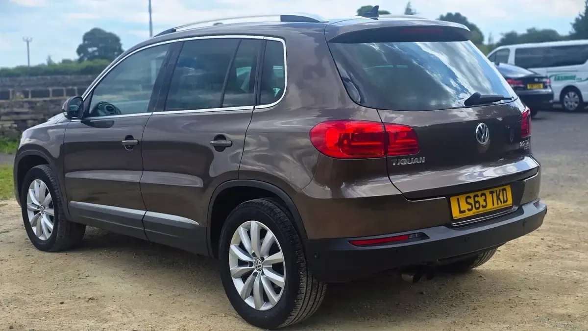 Used VW Tiguan Match 138 HP (101 kW) 2013 Brown SUV