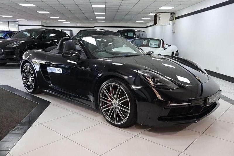 Used Porsche 718 Boxster 350 HP (257 kW) 2019 Black Cabriolet