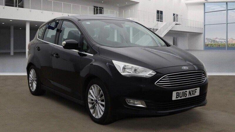 Black Used 2016 Ford C-MAX Titanium MPV | £6,995 (Fair price) - Image 1/2