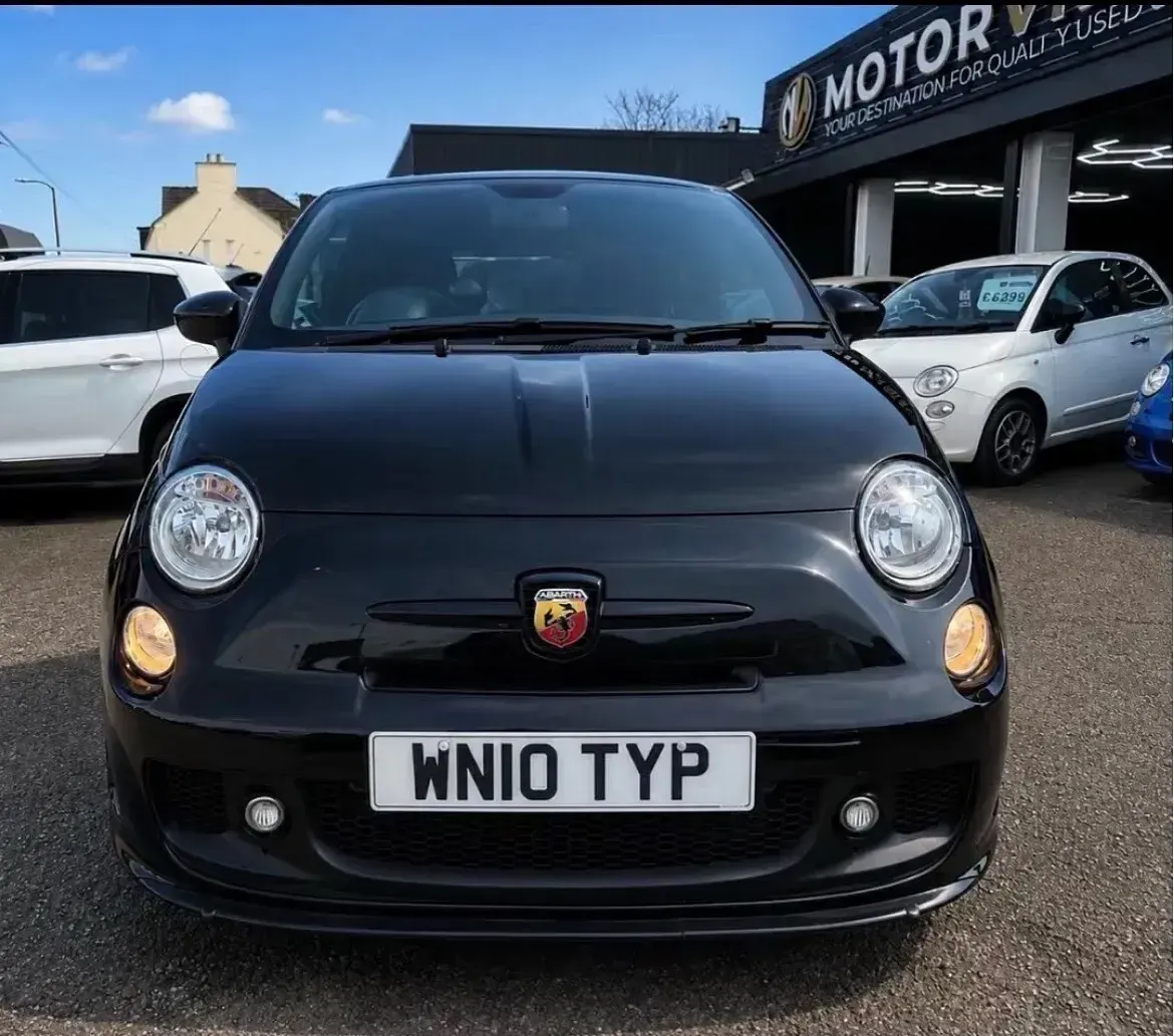 Used Abarth 500 135 HP (99 kW) 2010 Black Hatchback