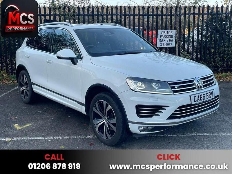 Used VW Touareg R-line 262 HP (192 kW) 2016 White SUV